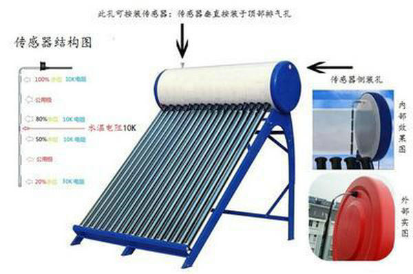 太阳能热水器水位传感器-智恩太阳能控制柜